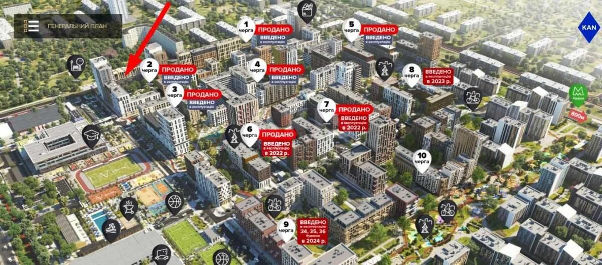 1к квартира вул. Салютна 2Б6096214