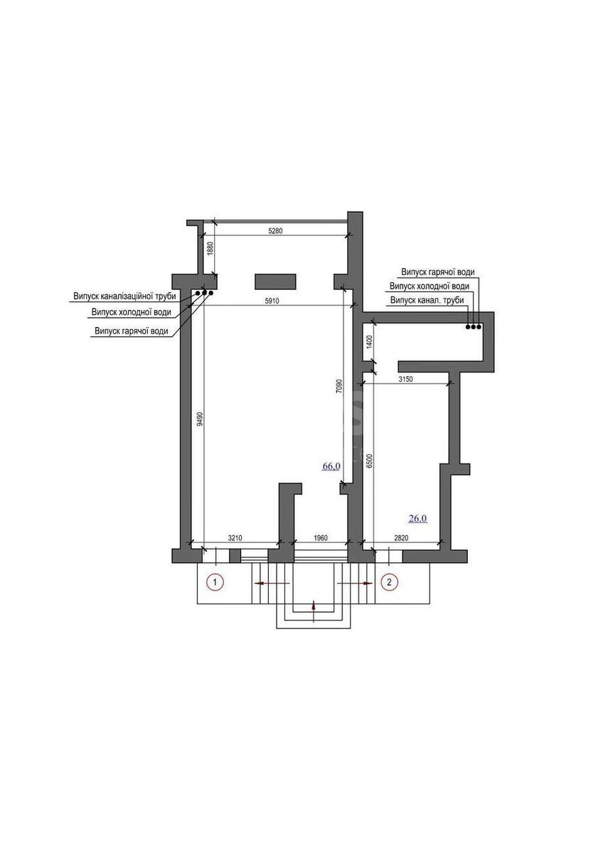 Trade object vul. Mezhygirs'ka 57/17, 92m2635403