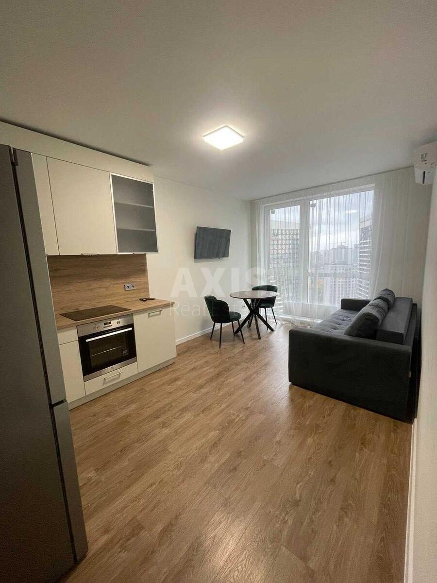 1k apartment nab. Dniprovs'ka 15606890