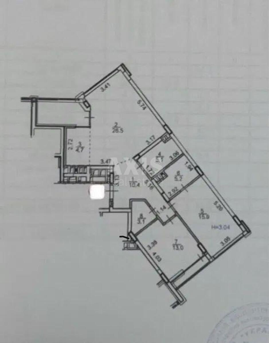 3k apartment vul. Hohlovyh Sim'i' 8604384