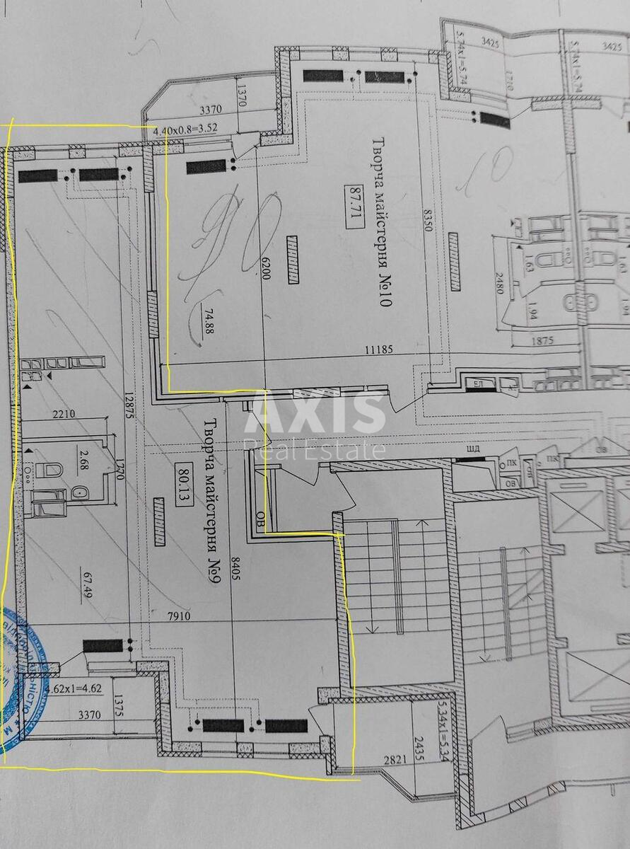 Office vul. Chavdar Jelyzavety 1, 80m25678110