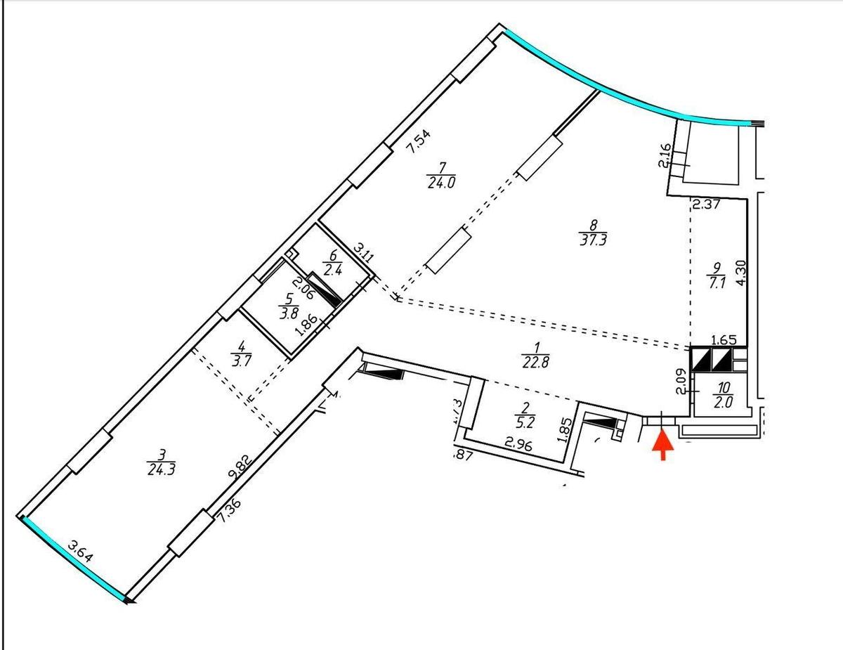 3k apartment bul. Druzhby Narodiv 13А5