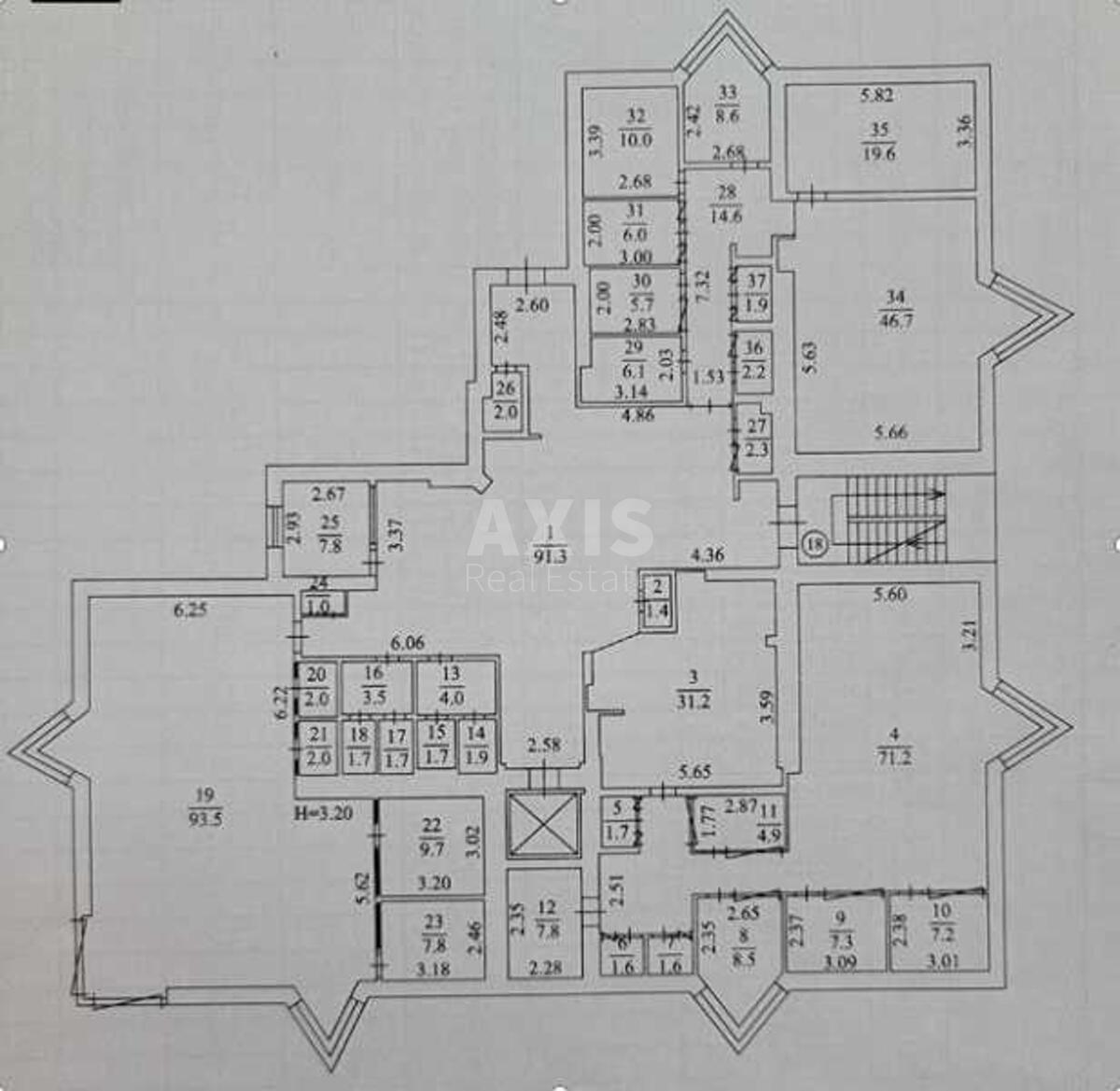 Office vul. Lejpcyz'ka 3А, 512m29