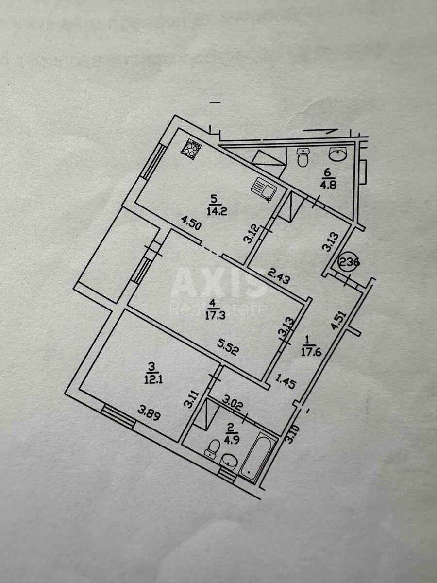 2к квартира ул. Урловская 345696912