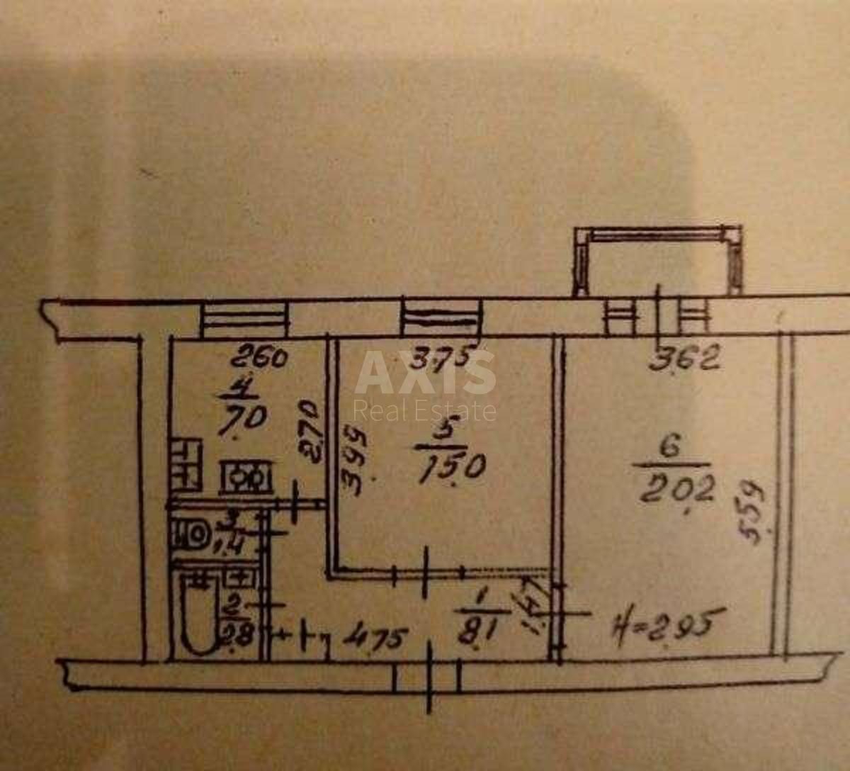 2к квартира ул. Институтская 18Б7