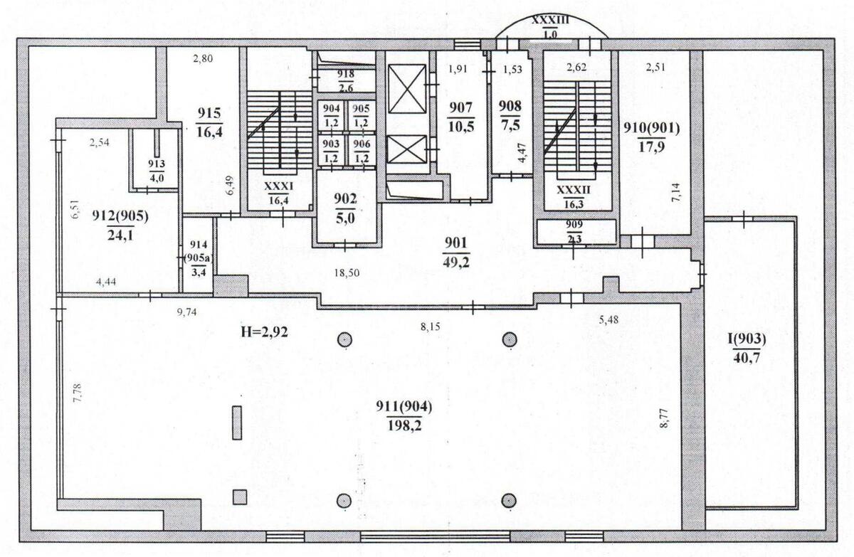 Офис пер. Крестовый 2, 420м29