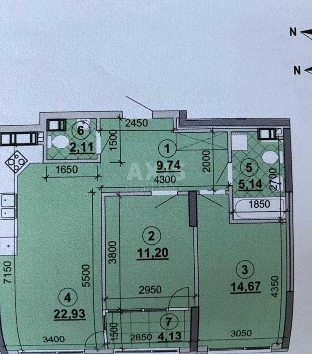 3к квартира наб. Днепровская 156286012