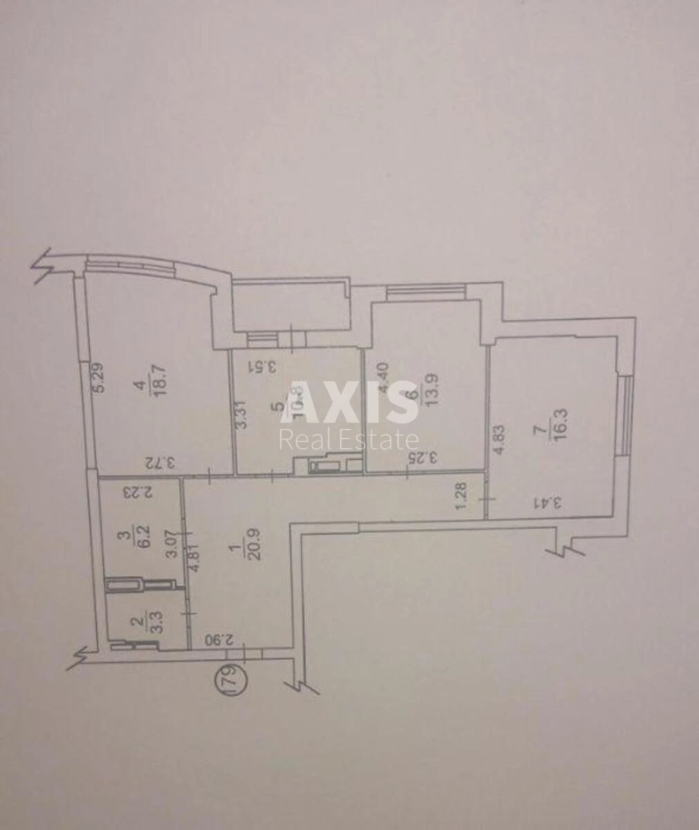3k apartment prov. Motornyj nine A6601515