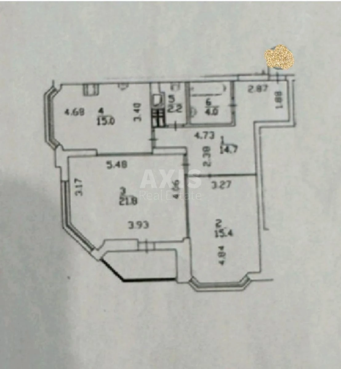 2к квартира ул. Ахматовой Анны 32/185941110