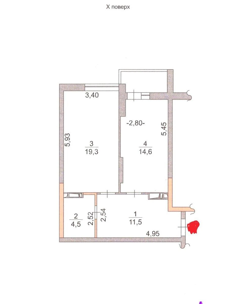 1к квартира пр-т Глушкова Академика 42681308
