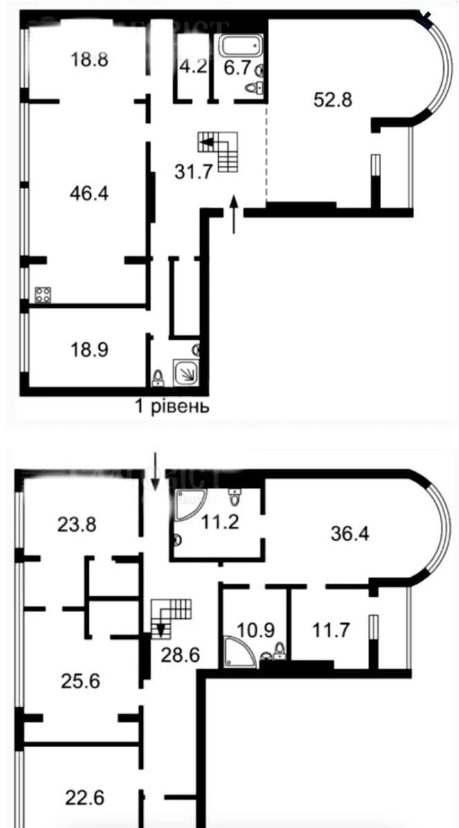6к квартира ул. Крещатик 27Б7024815