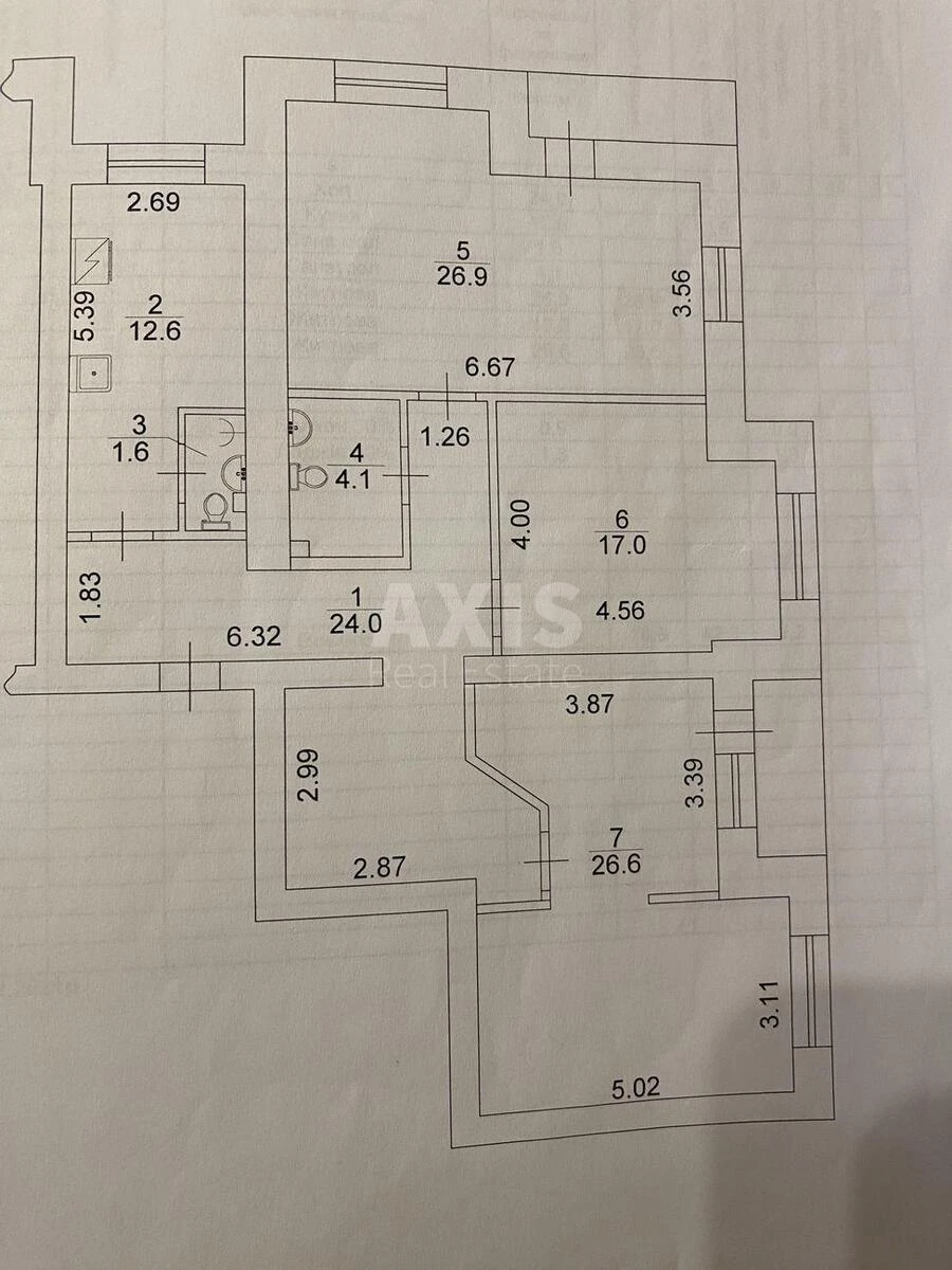 4к квартира ул. Олевская 3А6528621