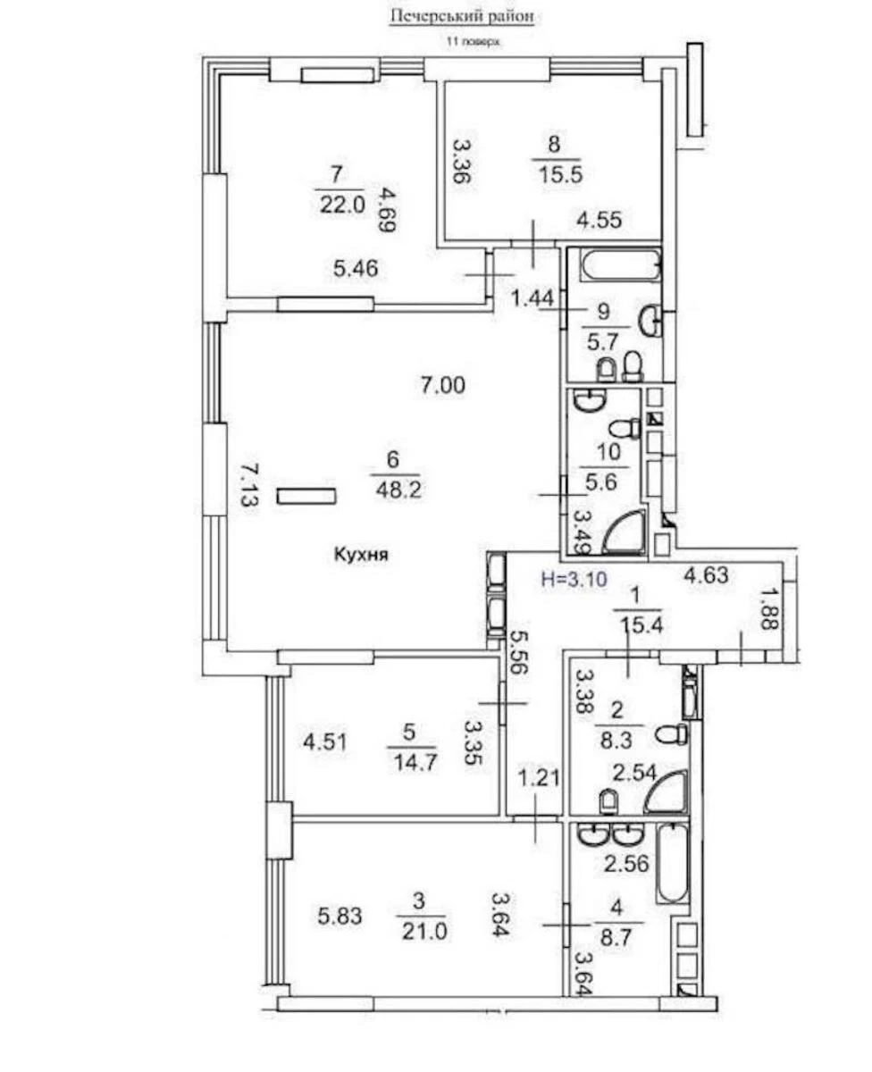 5k apartment vul. Zvirynec'ka 72675888