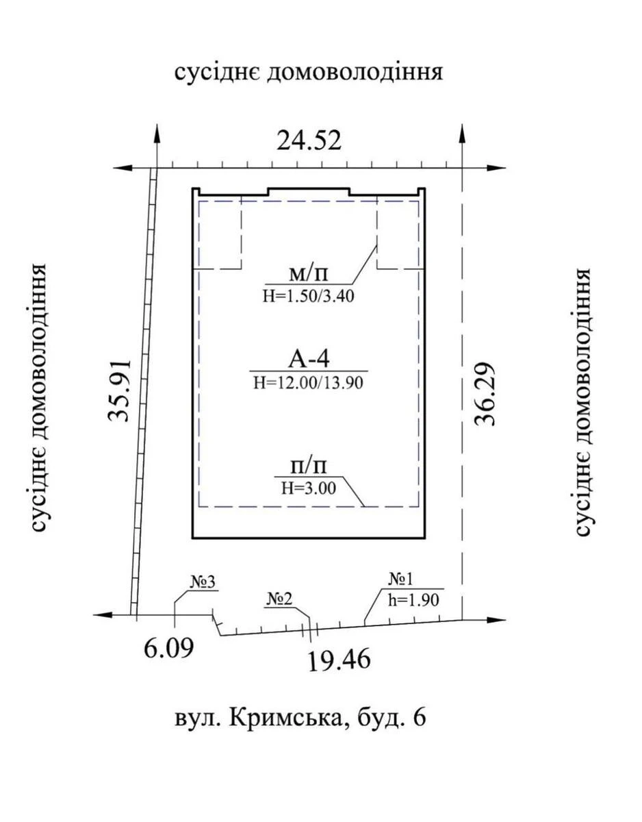 Service object vul. Kryms'ka 6, 2103m26620717