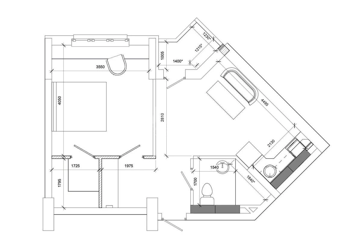 1k apartment vul. Myhajla Maksymovycha 3Г7079514
