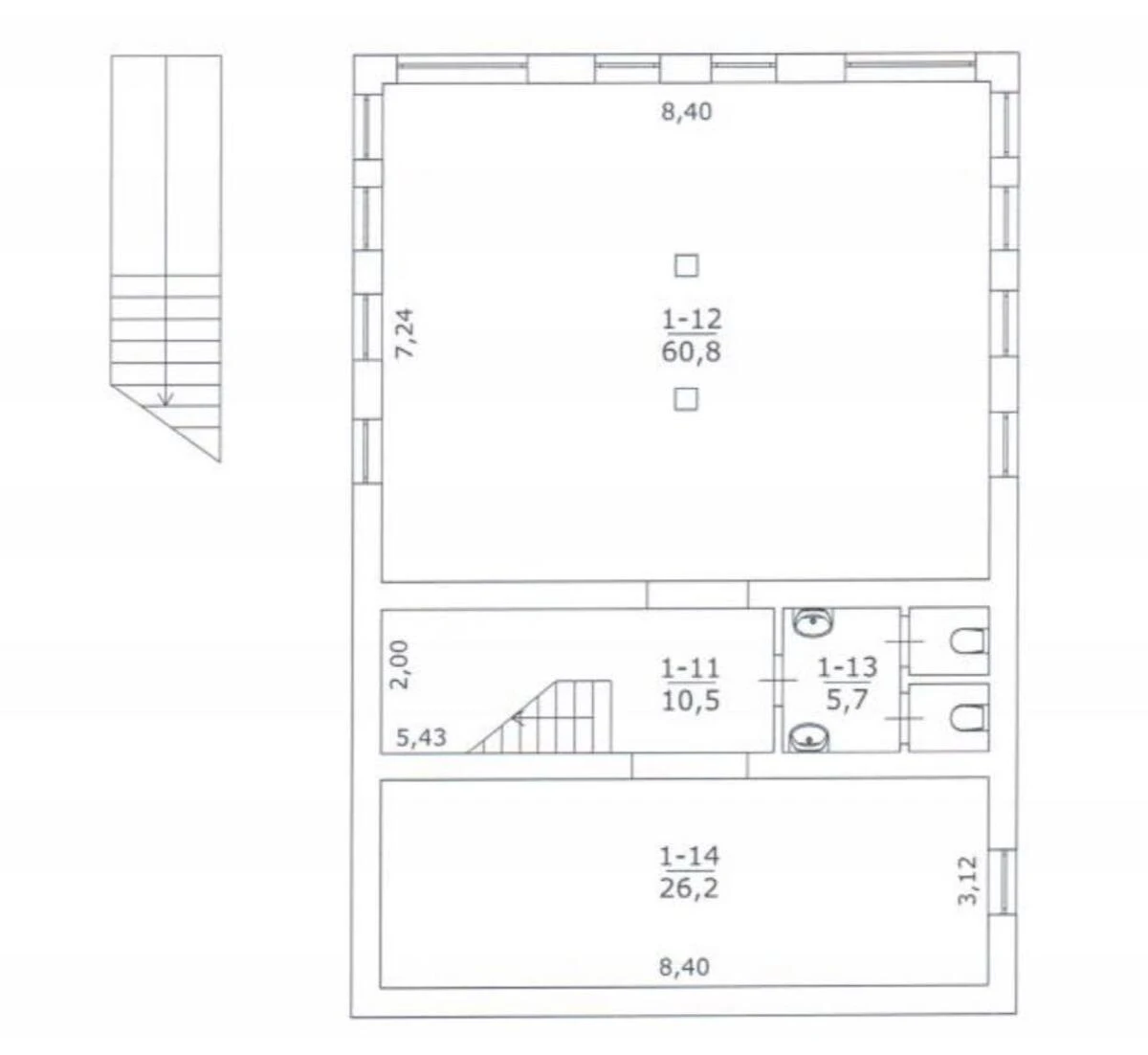 Объект сервиса пер. Мичурина 7, 543м2538249