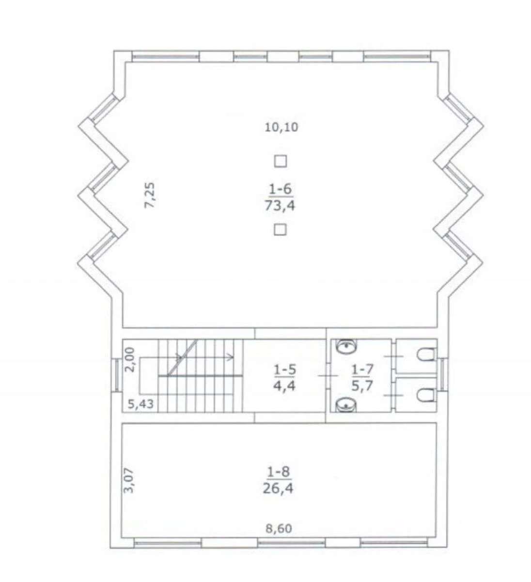 Service object prov. Michurina 7, 543m25382410