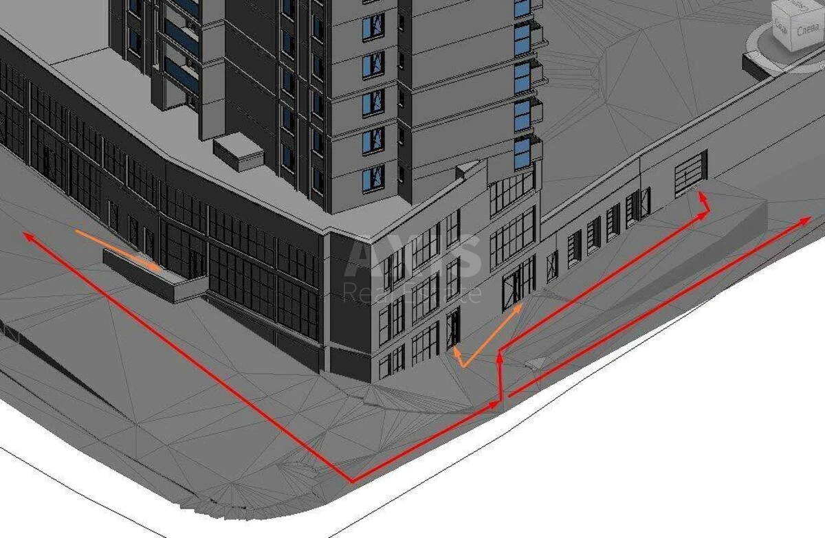 Office vul. Jevgena Konoval'cja 30, 163m2622582