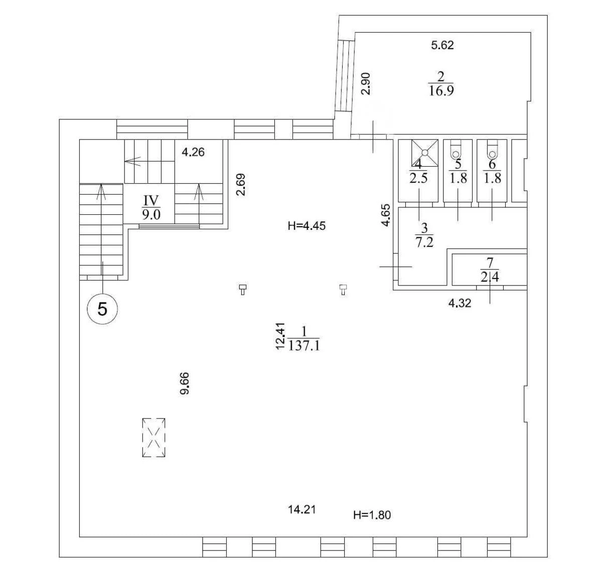Офис ул. Нижний Вал 31, 170м2403773