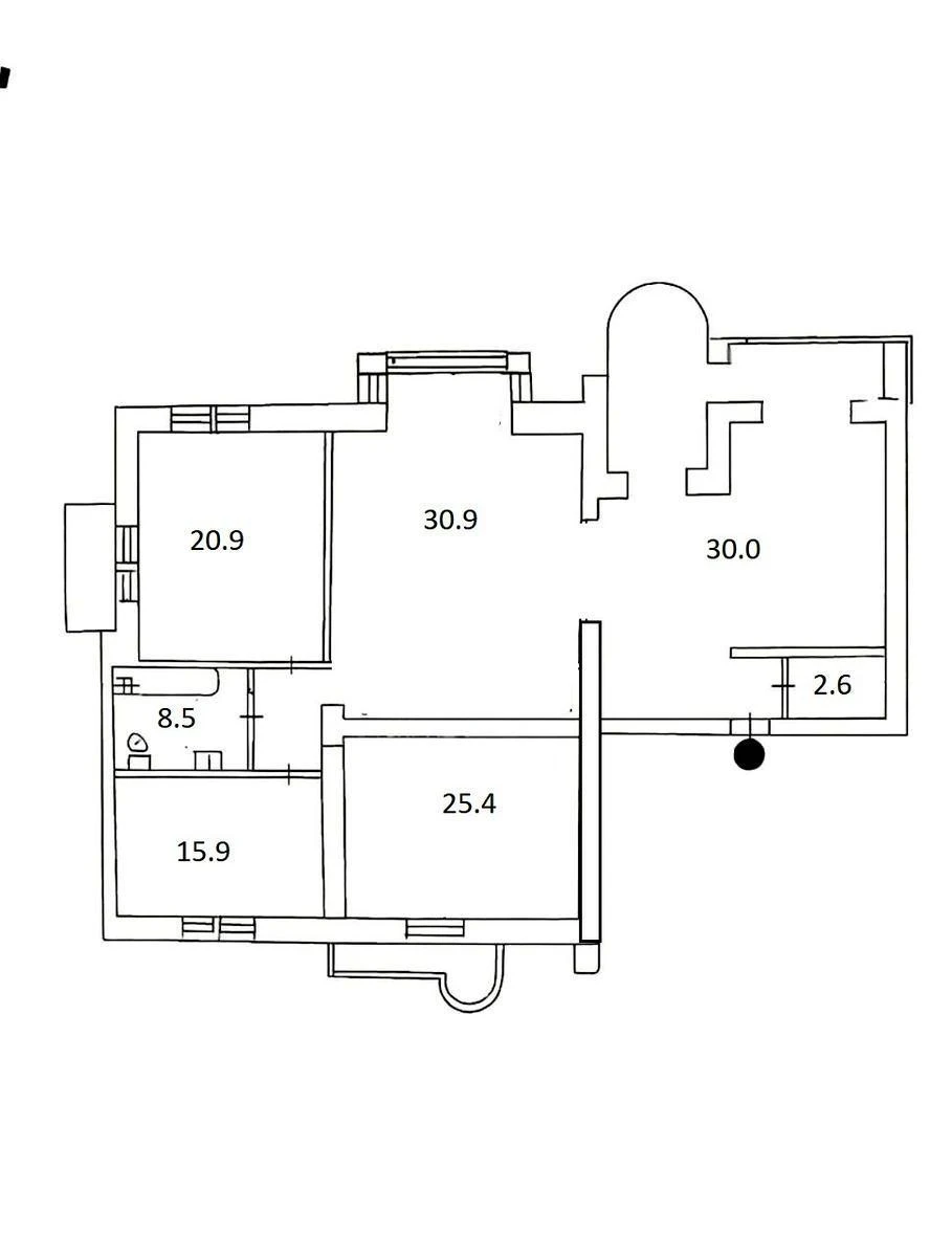 3k apartment vul. Vidpochynku 106366311