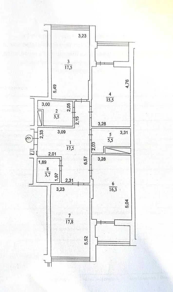 3k apartment vul. Kudrjashova 85982210