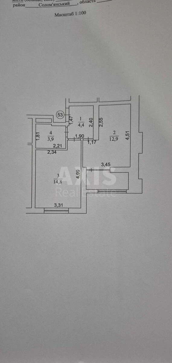 1k apartment vul. Svyatoslava Khorobroho 11Б7180113