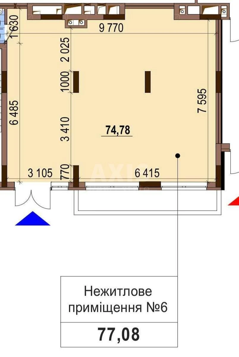 Trade object vul. Rodyny Kristeriv 2, 77m2652039