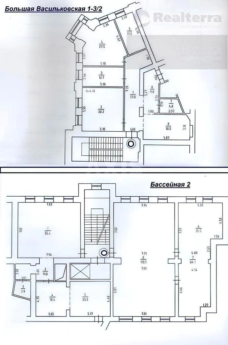 Офис ул. Бассейная 2, 422м26893115