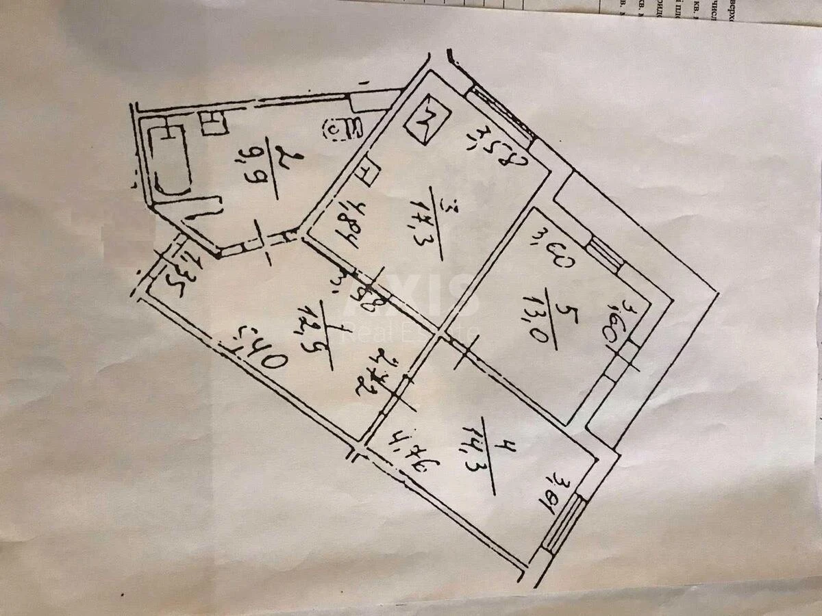 2k apartment pl. Svjatoshyns'ka 1705404