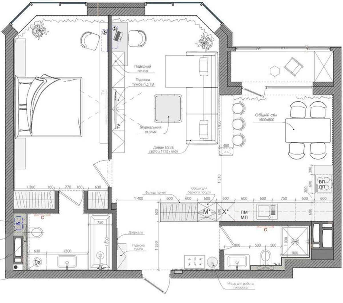 2k apartment vul. Zlatoustivs'ka 276957213