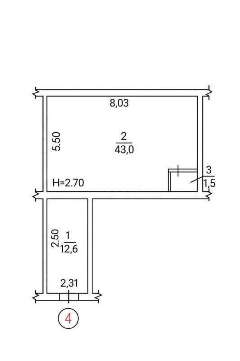 Объект торговли ул. Антонова Авиаконструктора 35, 56м2646483
