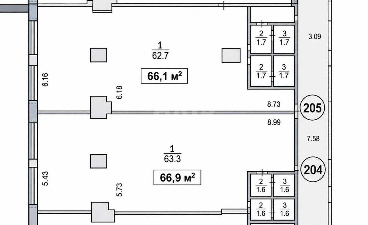 Office vul. Glybochyc'ka 17Ю, 133m2719980