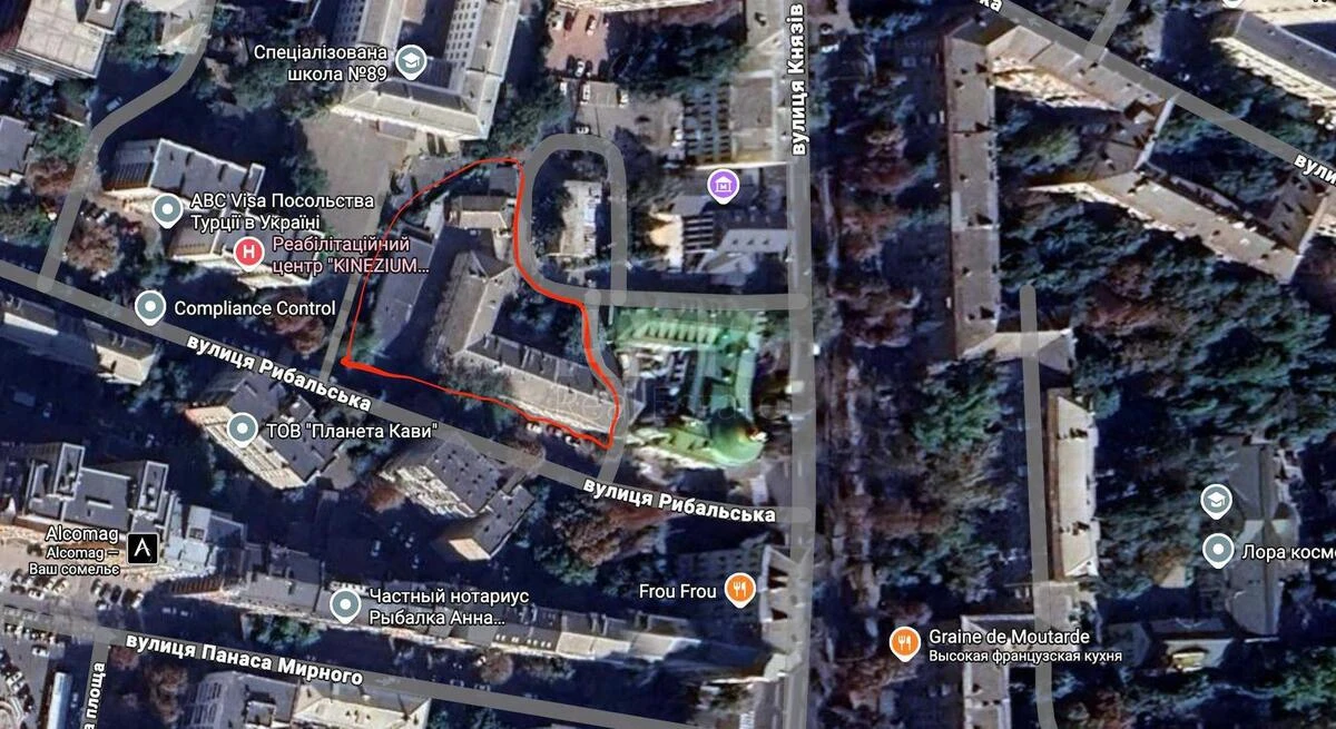 Trade object vul. Rybal's'ka 2, 3150m2667247