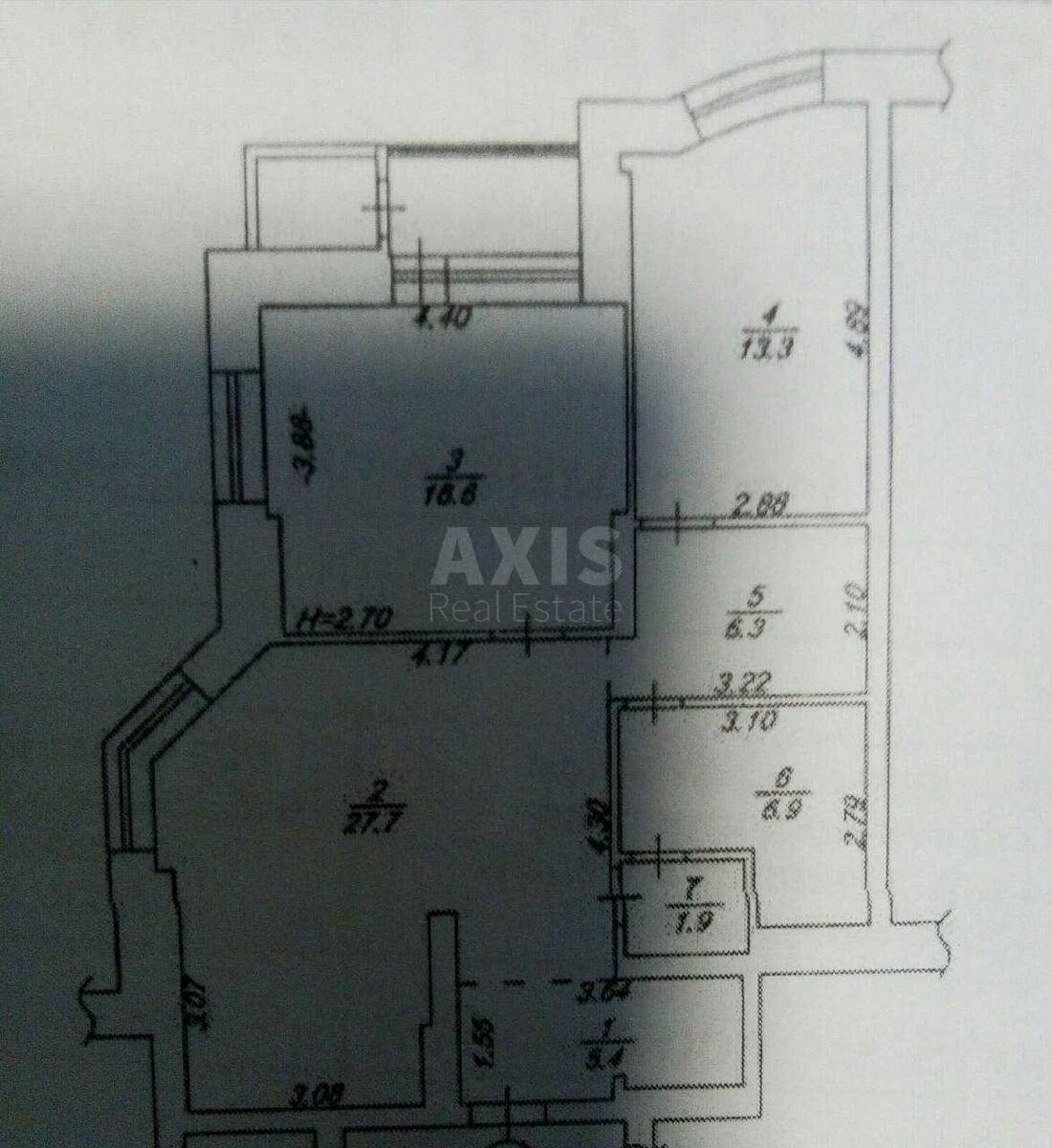 2k apartment vul. Ahmatovoi' Anny 30682379