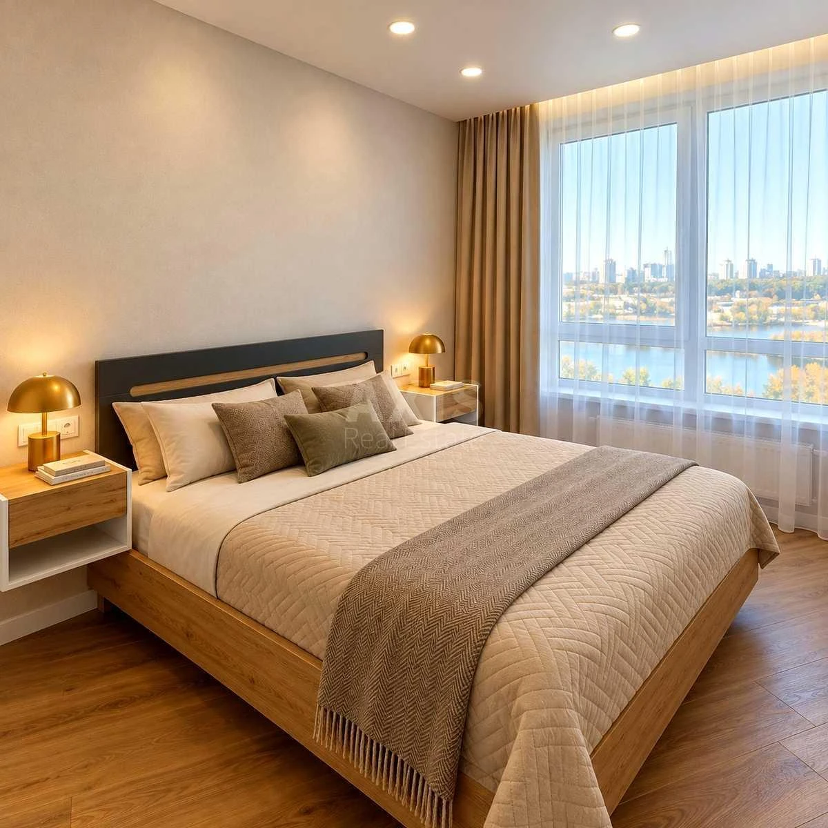 1k apartment nab. Dniprovs'ka 15Ж717632