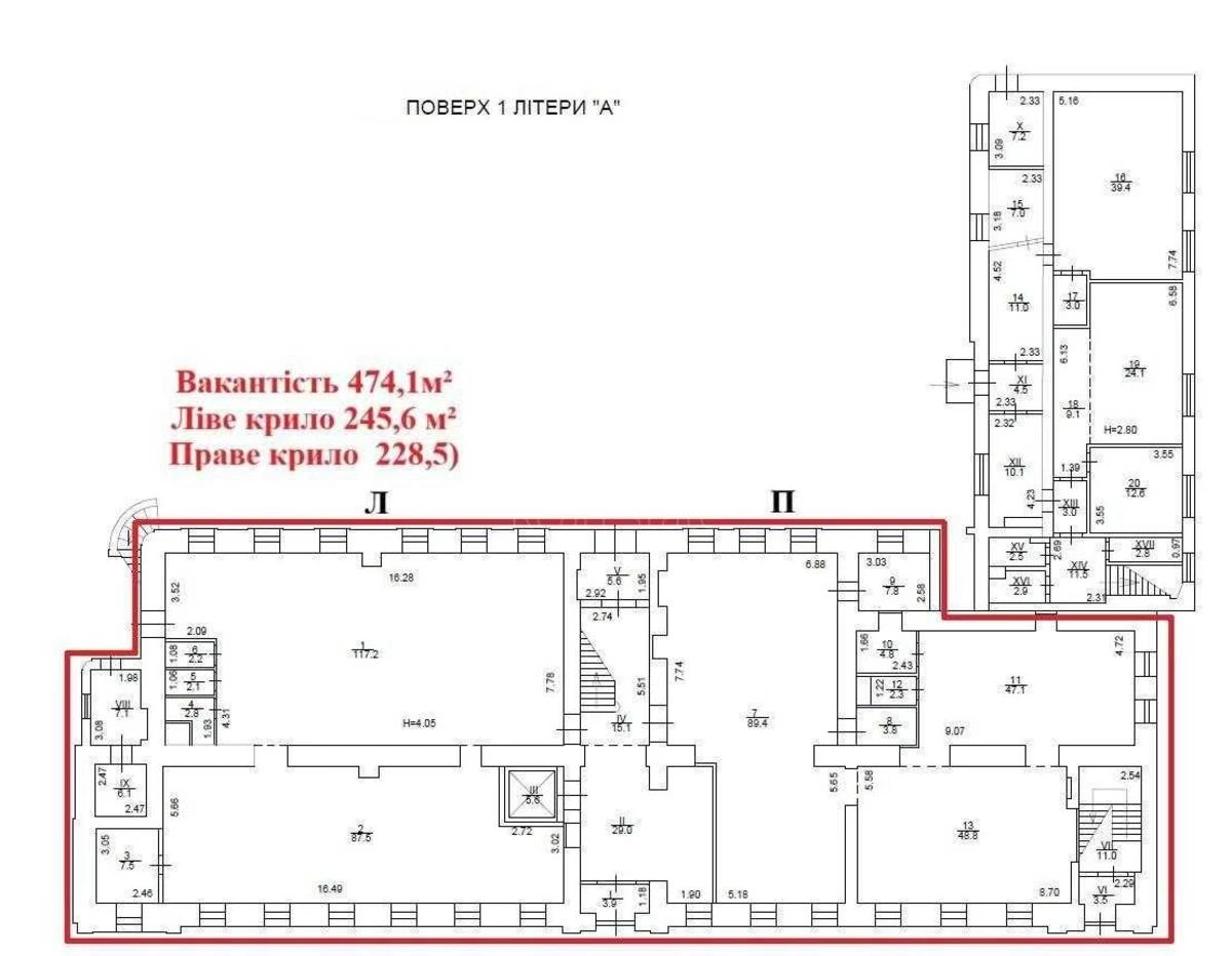 Office vul. Zhyljans'ka 146, 474m2648843