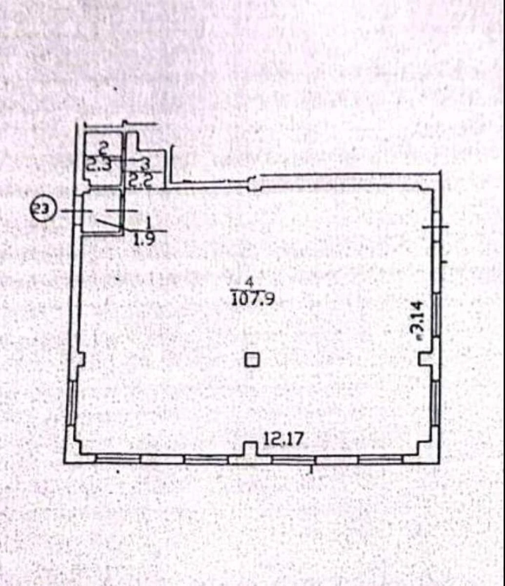 Trade object vul. Ahmatovoi' Anny fourteen A, 114m2617131