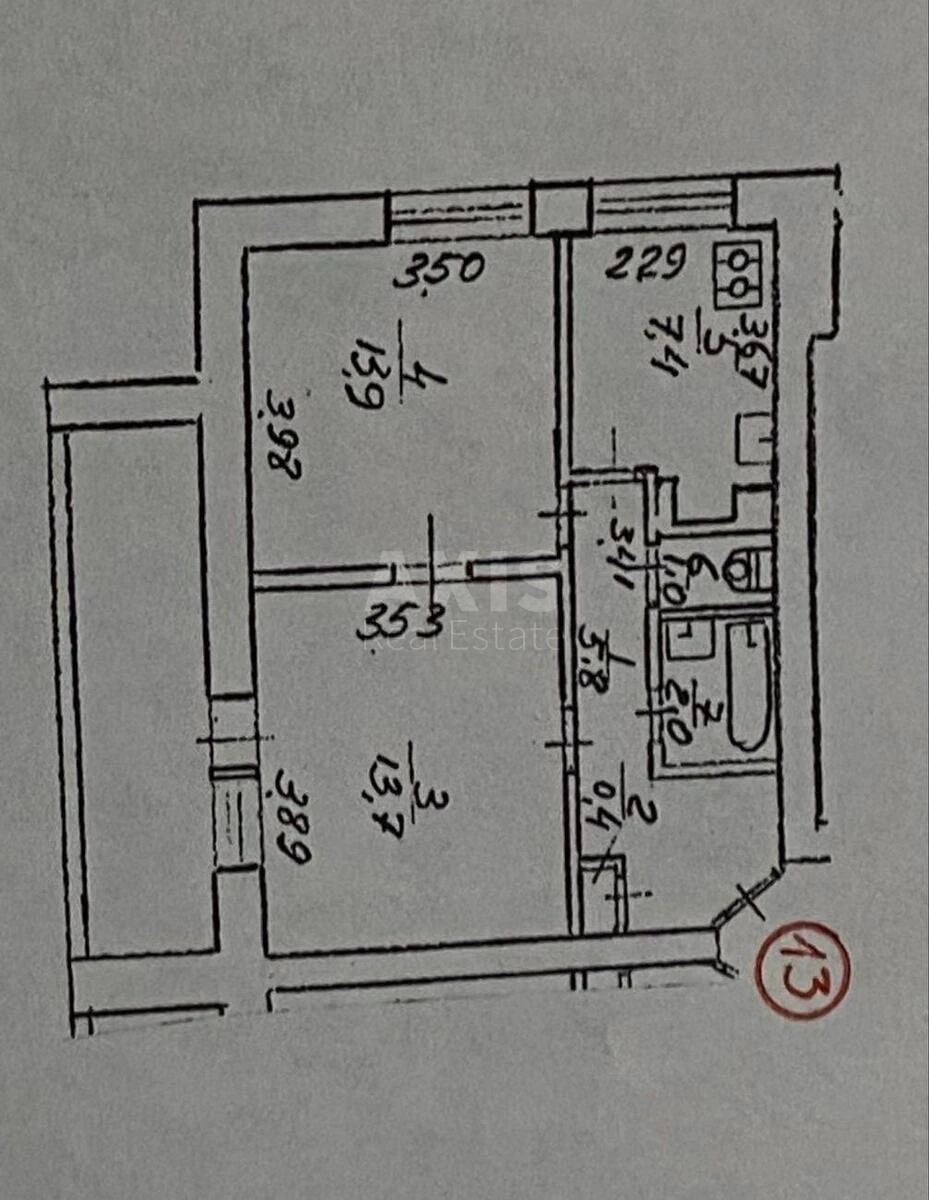 2k apartment bul. Lesi Ukrai'nky 77110413