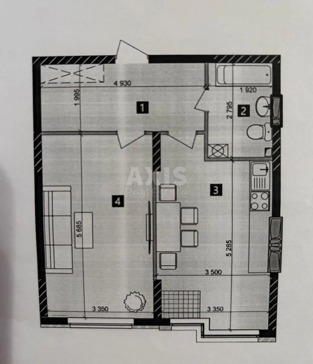 1к квартира ул. Михаила Максимовича 326496213