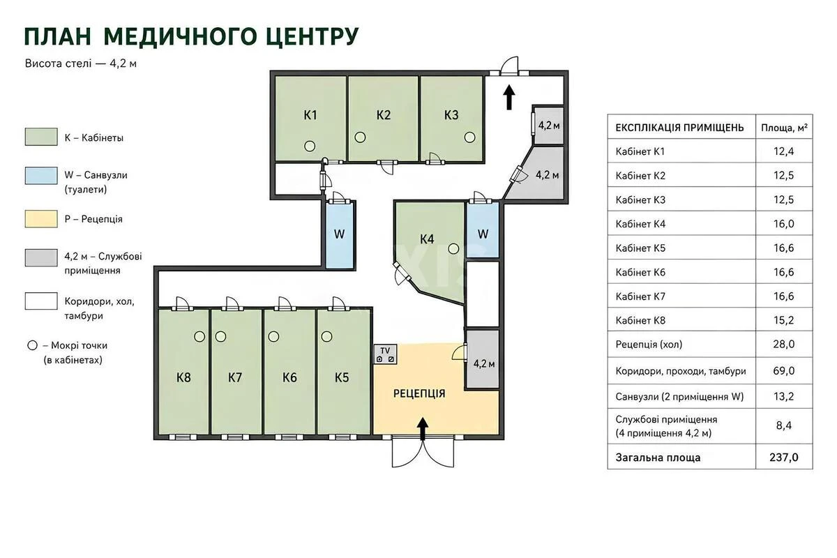 Service object vul. Parkovo-Syrec'ka 32, 237m2698021
