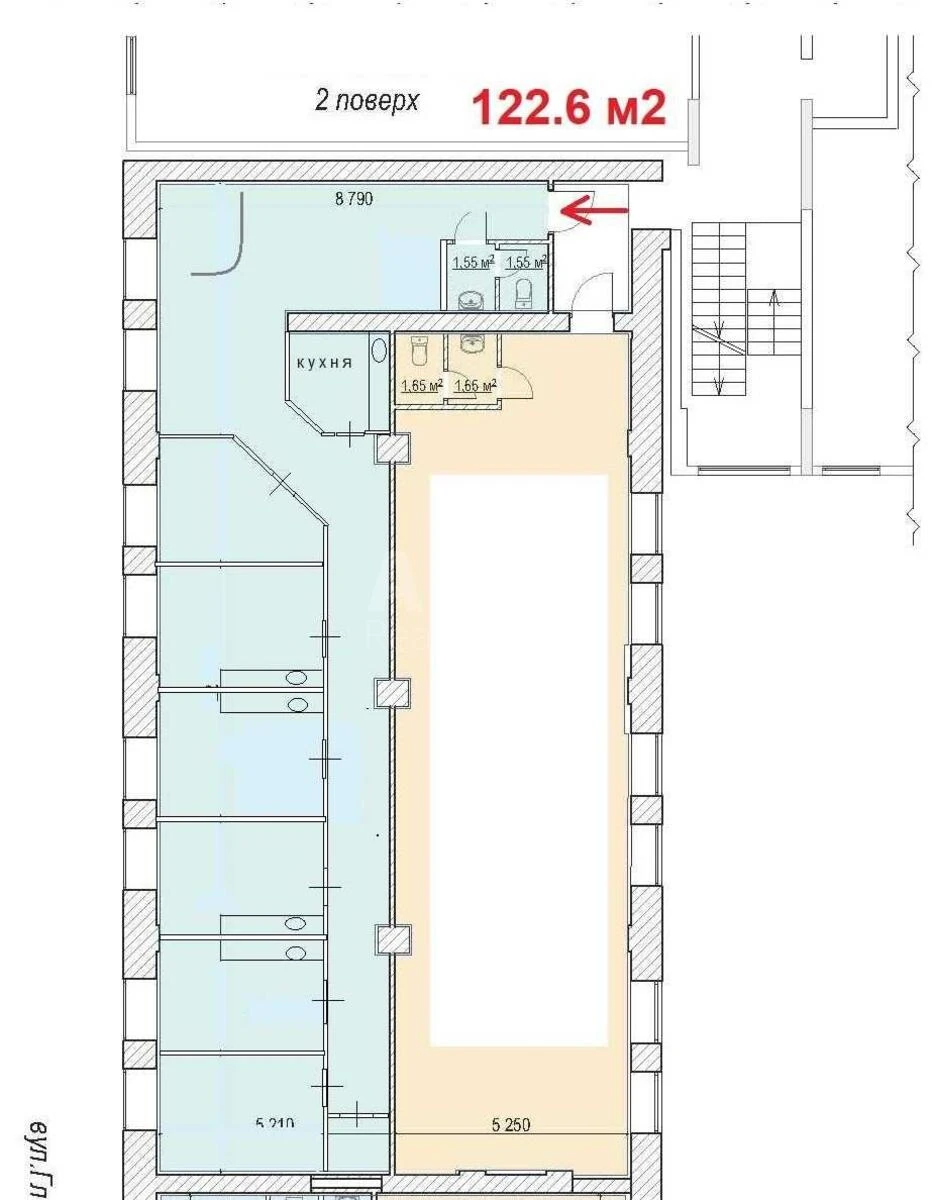 Office vul. Glybochyc'ka 40, 122m25926810