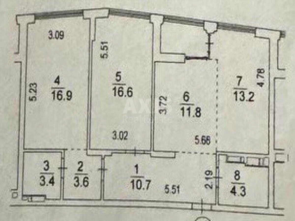 2к квартира ул. Шолуденко 306579820
