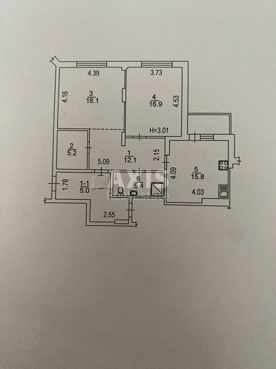 2k apartment vul. Antonovycha 1036823219
