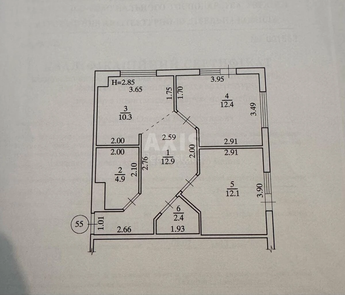 3k apartment vul. Lucenka Dmytra 107079610