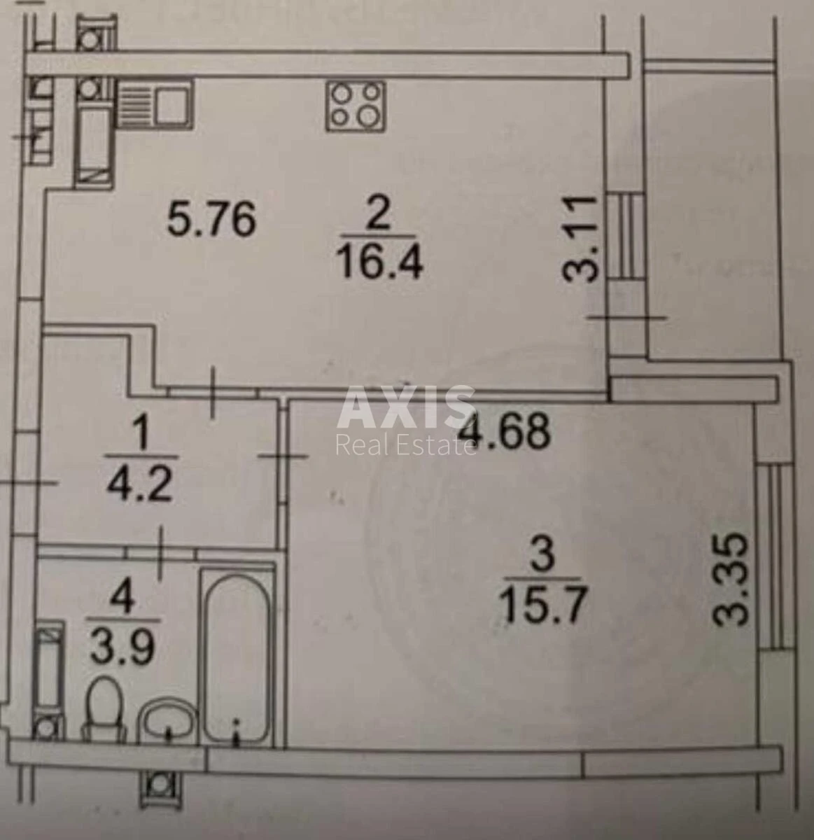 1k apartment pr-t Povitryanykh Syl 566265912