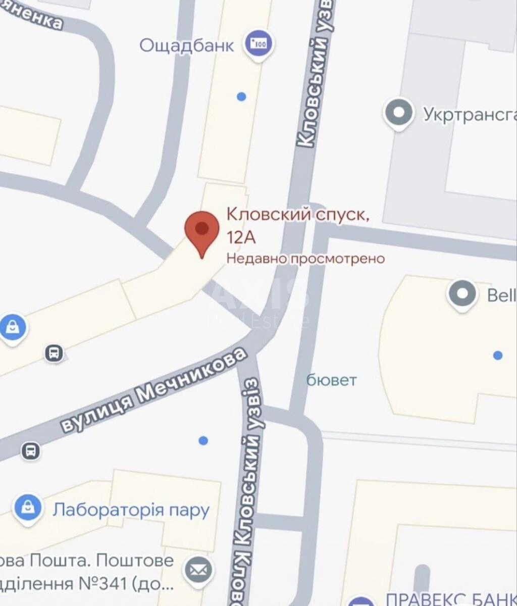 Trade object uzv. Klovs'kyj 12А, 232m26756411