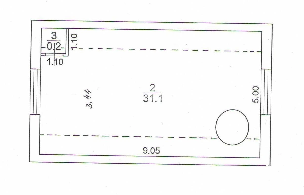 Trade object bul. Mykoly Mikhnovskoho 19, 87m2435568