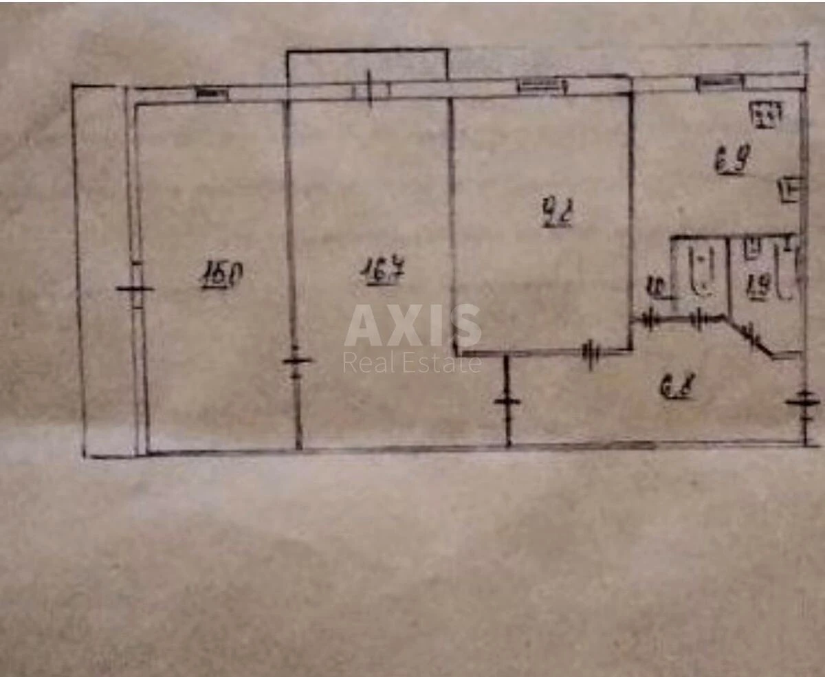 3к квартира ул. Ореста Левицкого 236937612