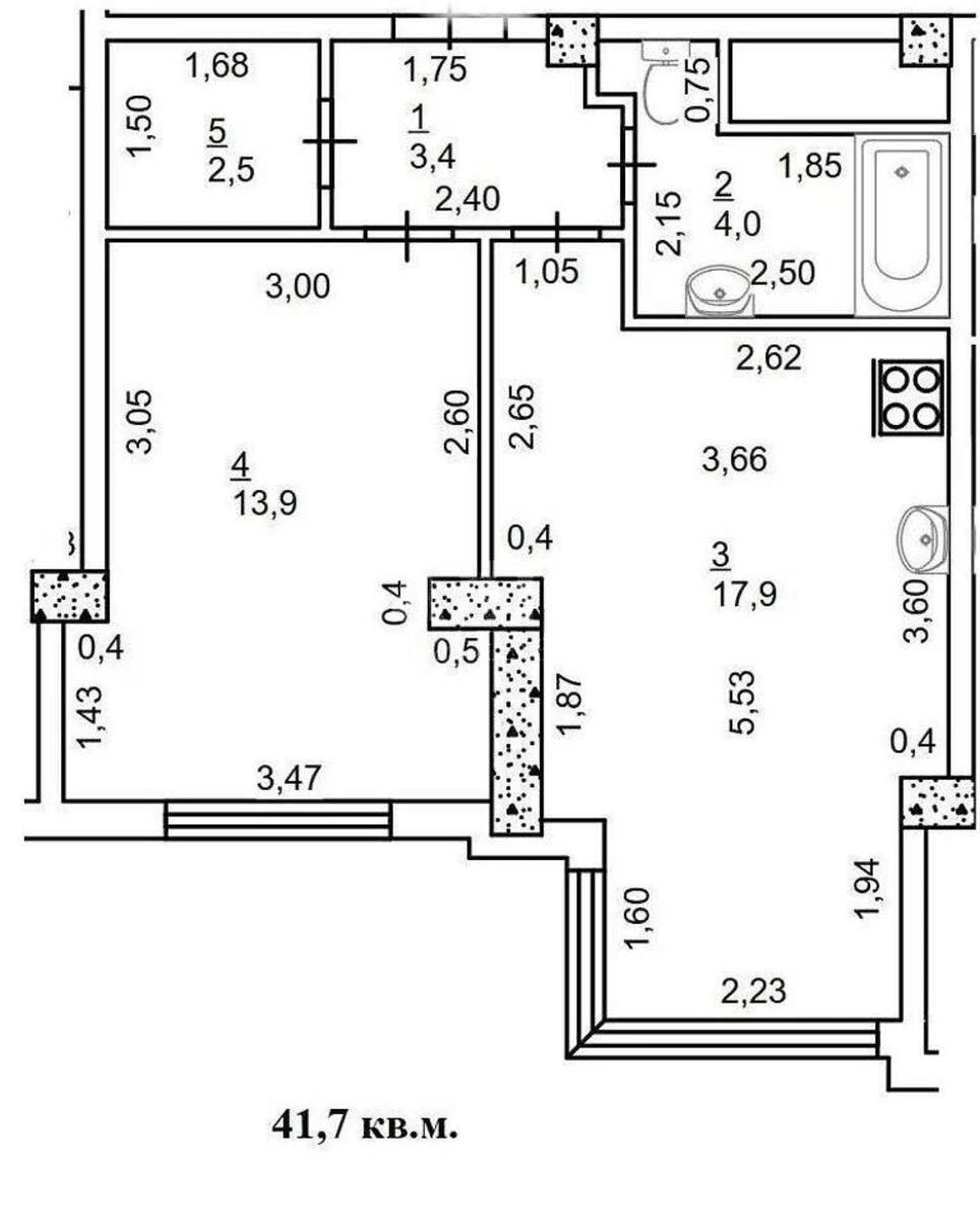 1k apartment vul. Nagirna 18/165659611