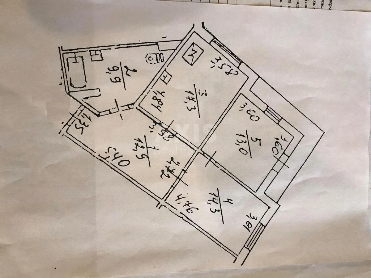 2k apartment pl. Svjatoshyns'ka 17054018